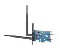 Leftwei Wireless Dual Band Adapter Mini PCI-E to PCI-E 1X Network Peripheral for Desktop PC with USB Support and Bluetooth Functionality