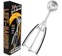Lefty’s Left handed Ice Cream Scoop - #40 Medium 1 OZ - Portion Kitchen Tool - Great for Scooping & Portioning Cookies, Meat Balls, Cupcakes - Gifts for Left-Handed, Lefty, Adults, Chefs and Women