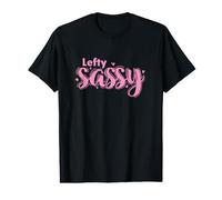 Lefty Sassy Left-Handed Writing Habit Value Graphic T-Shirt
