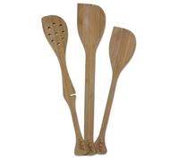 Lefty's Left-Handed Bamboo Utensil Tool Set - Non Stick - Handmade for Kitchen - Kitchen Utensil - Turners for Lefties - Cookware for Home - Everyday Use - Set Mixing - Gifts for Left-Handed People