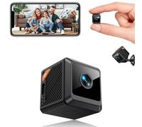 Lefunpets Spy Camera, Hidden Camera with Bluetooth Quick Connect - 4K HD Wireless WiFi Camera, 10H Battery, Night Vision & Motion Detection, Cloud/SD Storage for Home Surveillance Indoor Nanny Cam