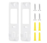 LEFXMOPHY 2-Pack Backplate for Wyze Wireless Video Doorbell Pro Back Plate Part with 2 Hole Screw Mounting Holder Accessory