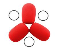 LEFXMOPHY A20 Headset Mic Cover for Bose A20 Replacement Mic Foam Muff, Red | Colored Aviation Mic Boom Cover for Bose a20 Mic Covers Color Bose A30 A10 Mic Muff Pop Filter, Not for Proflight Series 2