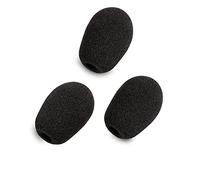 LEFXMOPHY Blackshark Pop Filter Replacement for Razer BlackShark V2 / V2 Pro / V2 X/Kaira Pro Gaming Headset Microphone Windscreen Mic Foam Cover, 3-Pack