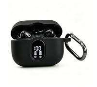 LEFXMOPHY Case for Btootos A90 Pro Wireless Earbuds Cover Black Protector Silicone Skin