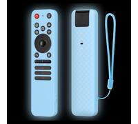 LEFXMOPHY Cover for LG MR25GA Remote Compatible with 2025 LG OLED Smart TV C5 B5 G5 M5 Series Remote, Silicone Case Glow in Dark - Blue