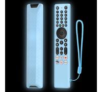 LEFXMOPHY Cover for TCL RC833A / TCL 2025 C71K 4K Voice TV Remote Control, Silicone Case Glow in Dark - Blue