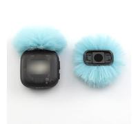 LEFXMOPHY Deadcat for Dji Mic 3 Color Furry Cover, 2 Pack Blue