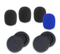 LEFXMOPHY Foam Cover for CARDO PACKTALK Boom Mic, JBL Ear Pad Muffs