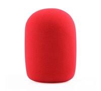 LEFXMOPHY for Audio Technica AT2020 Pop Filter, Windscreen for Audio-Technica AT-2020 AT-2035 AT-2040 AT-2050 ATR2500 ATR2500X AT-4040 Microphones Replacment Mic Foam Red Cover