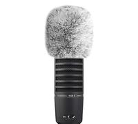 LEFXMOPHY for Electro-Voice RE20 Microphone Pop Filter Furry Wind Muff Grey Windsock Cover
