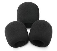 LEFXMOPHY for Sennheiser E835 Windscreen, Pop Filter for E965 E835S E 835 e935 E935 E845-S E845 e845 Microphone Replacement 3-Pack Mic Foam Cover Asseccories