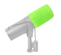 LEFXMOPHY for Shure SM7B Windscreen, for Shure SM7dB Vocal Microphone Pop Filter Furry Wind Muff Green Windsock Cover