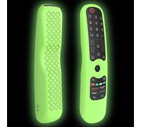 LEFXMOPHY MR21GA Remote Case Replacement for LG AN-MR21GA / AN-MR21GC Magic Remote Cover, Green Silicone Protective Case Protector Glow in Dark