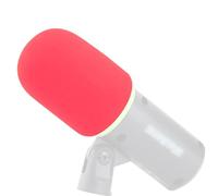 LEFXMOPHY MV6 Windscreen, for Shure MV6 Gaming Microphone Replacement Pop Filter Protector, Red Foam Cover