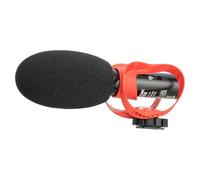 LEFXMOPHY Pop Filter for Rode VideoMic GO II Helix，VideoMic GO 2, VideoMicro II Shutgun Mic Windscreen Noise-cancellation Oval Shape Windsock Cover Black Foam Cover