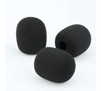 LEFXMOPHY Pop Filter Replacement for SteelSeries Arctis 1 3 5 7 7X 7P 9X Pro Gaming Headset Mic Foam Cover, 3-Pack Windscreen -