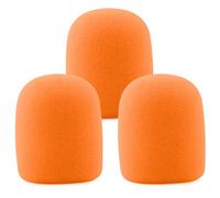 LEFXMOPHY Pop Shield for Shure SM57 Windscreen A2ws Pop Filter, ORANGE