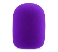 LEFXMOPHY Purple Windscreen for Rode Podmic Procaster Podcaster NT1 NT1-A NT2-A NT-USB K2 NT1000 NT2000 Pop Filter Replacement Foam Cover Pod Mic WS2 Microphone Wind screen