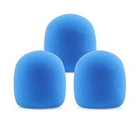 LEFXMOPHY Shure Microphone Foam Sky Blue Mic Shielding for Shure Sm58 Cover