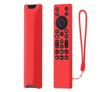 LEFXMOPHY Silicone Cover for TCL RC923A FMB1 / RC813A FMB1 2025 Q6MK TV Remote Control Protective Case - Red