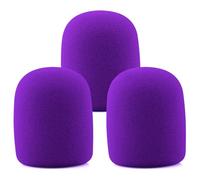 LEFXMOPHY SM57 Pop Filter for Shure SM57 Microphone Purple Windsock Cover