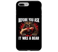 Leg Amputee funny shirts Before You ask It Was A Bear Case for iPhone 7 Plus/8 Plus