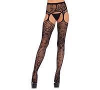 Leg Avenue 1082 Garterbelt Stockings, Black