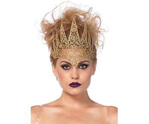 Leg Avenue 215422026 Die Cut Royal Crown Gold, one Size