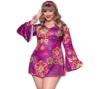 Leg Avenue 83048X-10109 83048x 10109 Costume, Women, Multicolored, 3X-4X