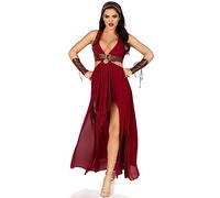 Leg Avenue 85036 03601 Suit Set, Women, Burgundy, S