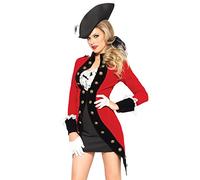 Leg Avenue 85386 - Rebel Red Coat Damen kostüm