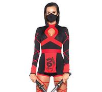 Leg Avenue 8540103011 Dragon Ninja Adult-Sized Costume, Women, Solid, Black, L