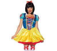 Leg Avenue 8551605101 Fairytale Snow White Adult Sized Costumes, Solid, Multicoloured, S/M
