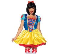 Leg Avenue 8551606101 Fairytale Snow White Disney Adult Sized Costumes, Solid, Multicoloured, M/L