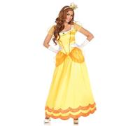 LEG AVENUE 85559 2 teilig Set Sonnenblumen Prinzessin, Damen Karneval Kostüm Fasching