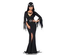 Leg Avenue 85571 Immortal Beauty Fancy Dress Costume Set (X-Large, 3-Piece) Tales from the Crypt, womens, Black, Size: XL (UK 16-18)