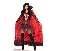 LEG AVENUE 85582 - Deluxe Vampire Verführerin Kostüm-Set, Damen Fasching