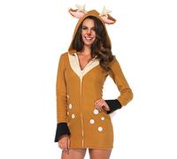 Leg Avenue 85587 Cozy Fawn Adult Costumes, Womens, Brown, Khaki, M