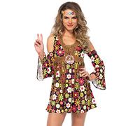 Leg Avenue 85610 - Starflower Hippie, X-Large (Multicolor)