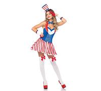 Leg Avenue 86170 "Yankee Doodle Darling' Fancy Dress Costume (Medium/Large, 4-Piece)