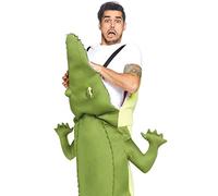 Leg Avenue 8687822126 Costume Man Eating Alligator, Green, Unique