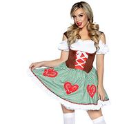 Leg Avenue 86881 10102 Bavarian Cutie Women's Costumes, Multicoloured, M