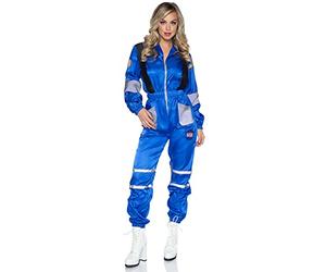 Leg Avenue 86883 03804 Adult Sized Costumes, Women, Solid, Blue, XL