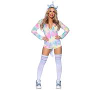 Leg Avenue 87101 10125 Carnival Costume, Theme Party, Multi-Coloured, XS (Taglia Italiana 38)