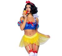 Leg Avenue 87109 10102 Snow White Costume, Women, Multicolored, M
