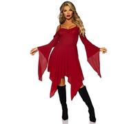 Leg Avenue 87117 03601 Costume Outfit, Women, Burgundy, S