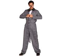 Leg Avenue 87196 00701 Men's Costumes, Black, White, S
