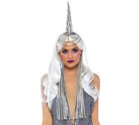 Leg Avenue A2816 - Celestial Unicorn Headband, One Size (Silver)