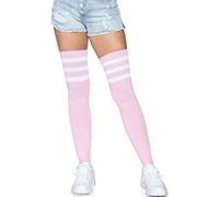 Leg Avenue Athlete Over The Knee Socks, O/S (Light Pink)
